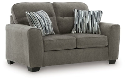 Olten Loveseat - Dark Gray - Dark Gray