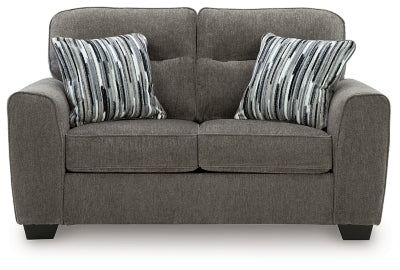 Olten Loveseat - Dark Gray