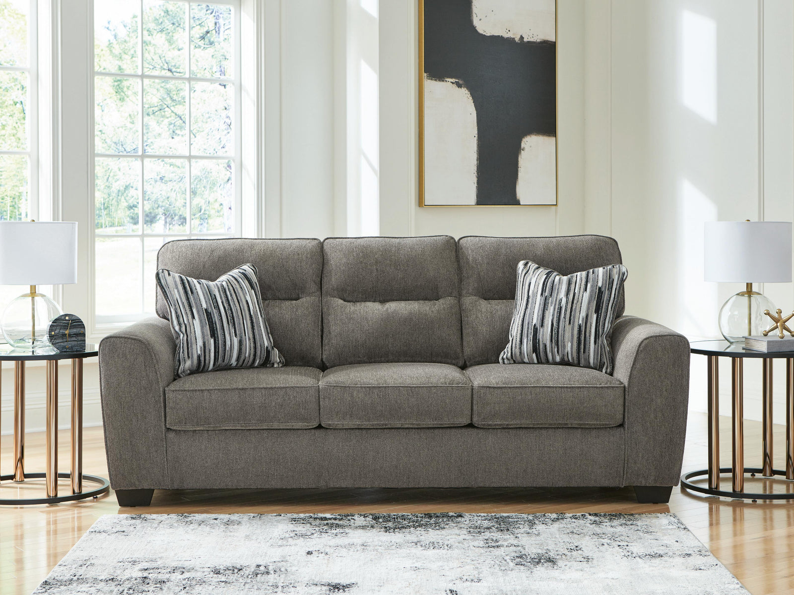 Olten Sofa - Dark Gray (2)