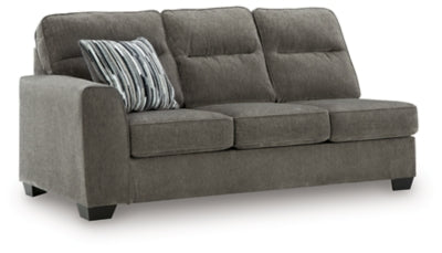 Olten Left-Arm Facing Sofa - Dark Gray - Dark Gray