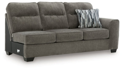 Olten Right-Arm Facing Sofa - Dark Gray - Dark Gray