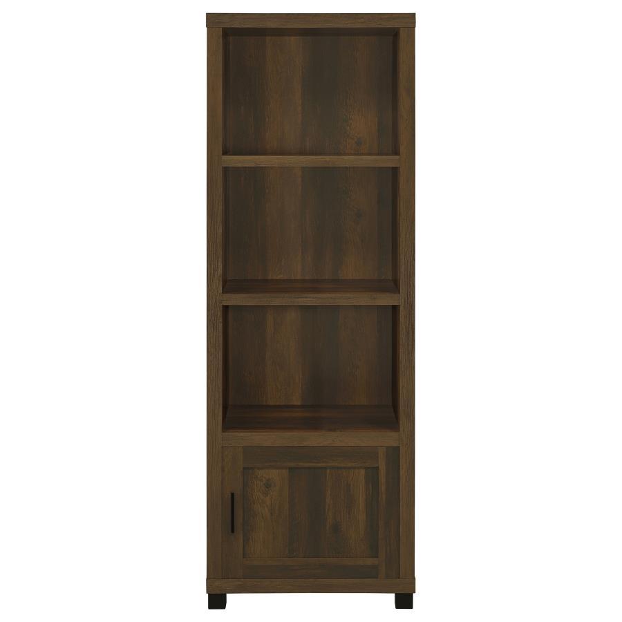 Sachin - 3 Piece TV Entertainment Center - Dark Pine