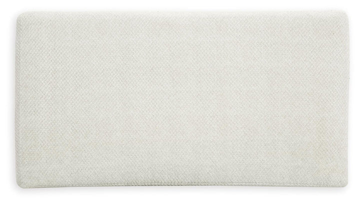 Karinne Oversized Accent Ottoman - White (4)
