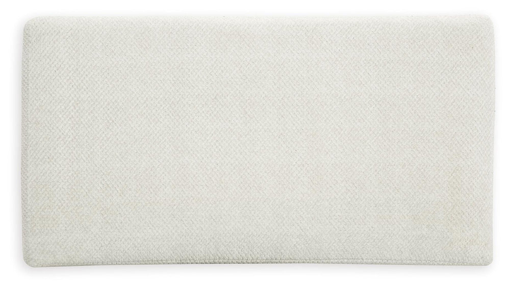 Karinne Oversized Accent Ottoman - White (4)