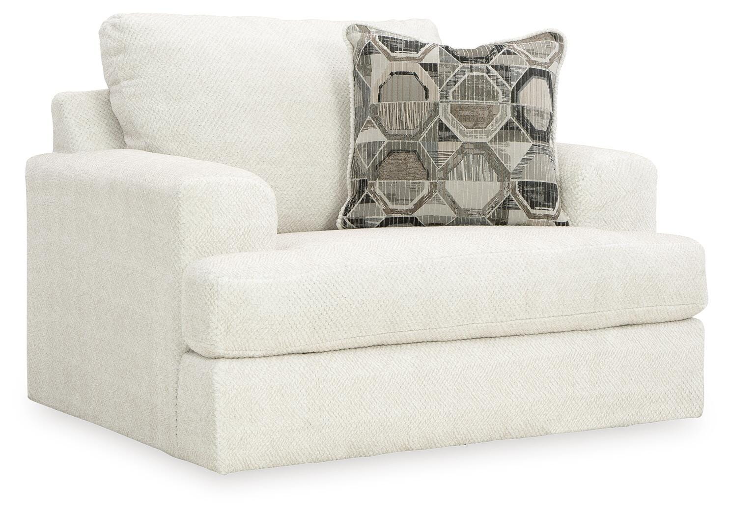 Karinne Oversized Chair - White (1)