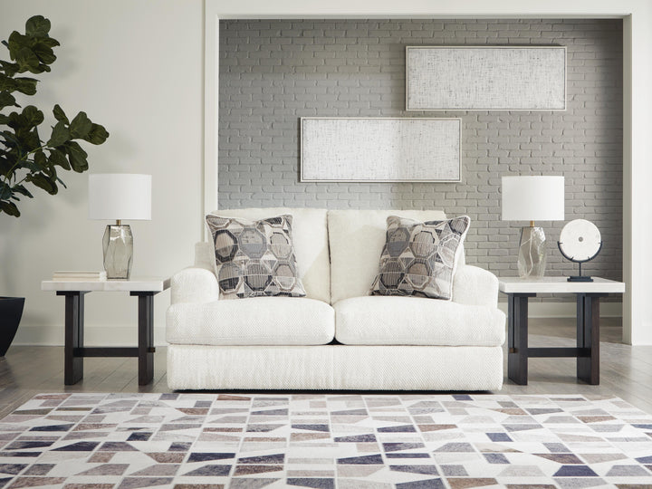 Karinne Loveseat - White (2)