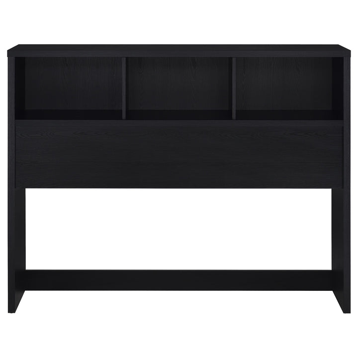 Westpark - Queen Bookcase Headboard - Black