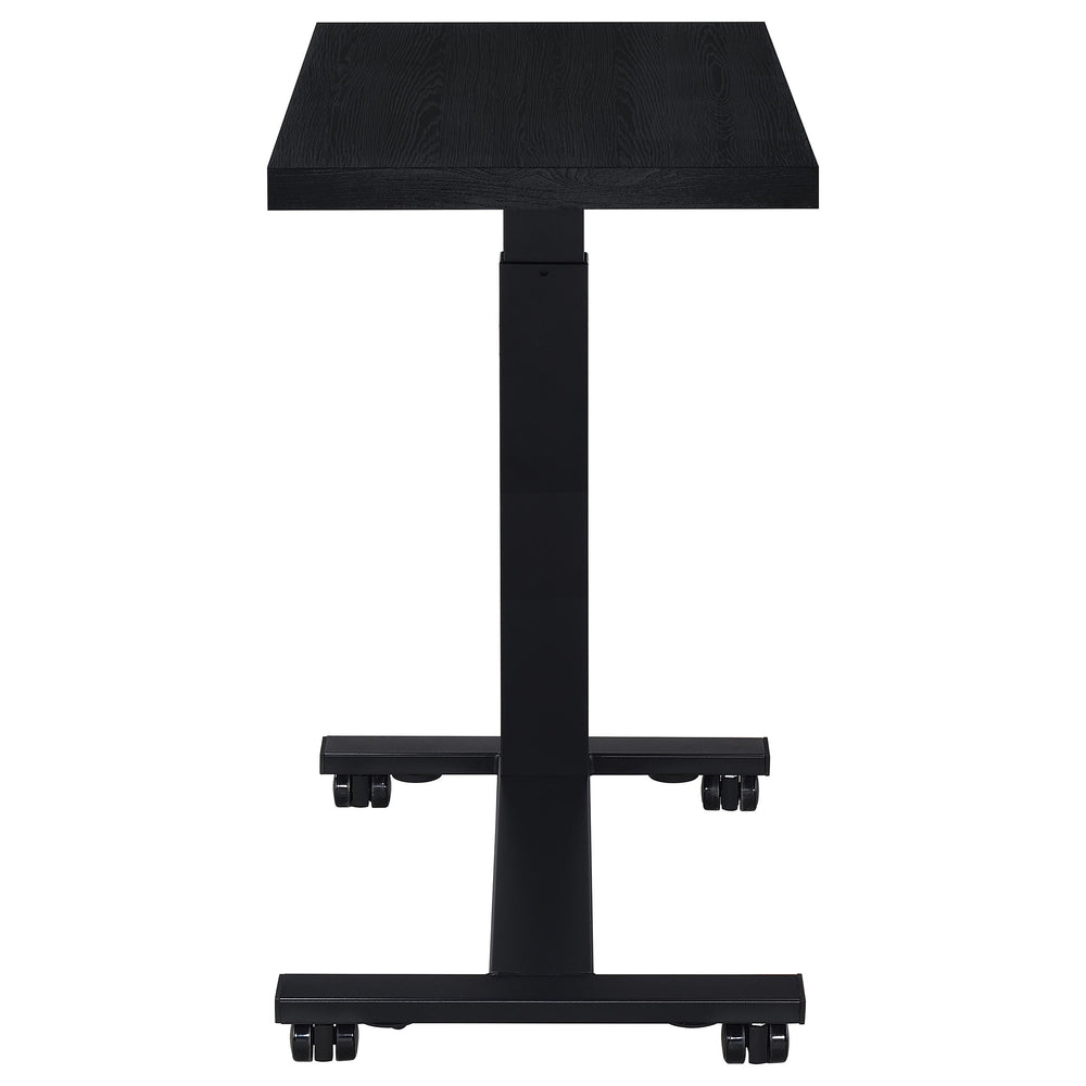 Westpark - Height Adjustable Mobile Bedroom C-Table - Black