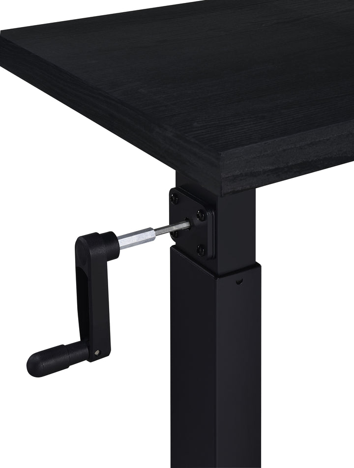 Westpark - Height Adjustable Mobile Bedroom C-Table - Black
