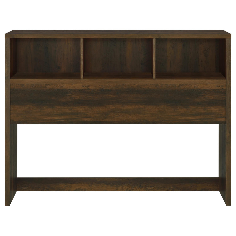 Westpark - Queen Bookcase Headboard - Dark Pine