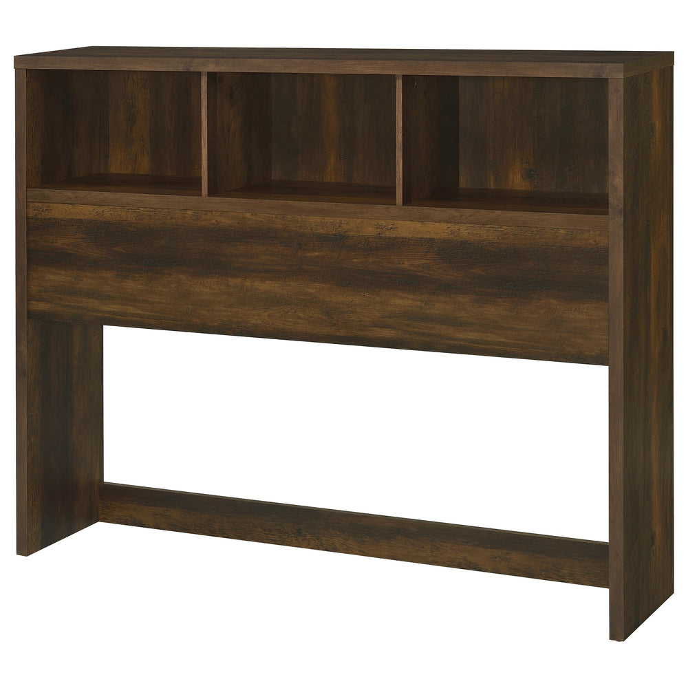 Westpark - Queen Bookcase Headboard - Dark Pine