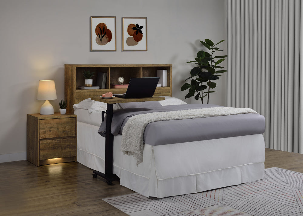 Westpark - Queen Bookcase Headboard - Mango