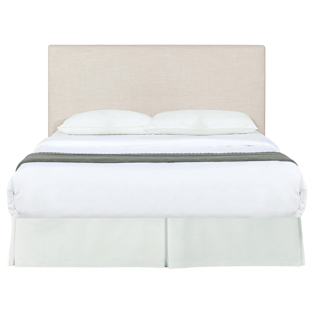 Coaster Furniture 315980K Pirro Upholstered King Panel Headboard Sand