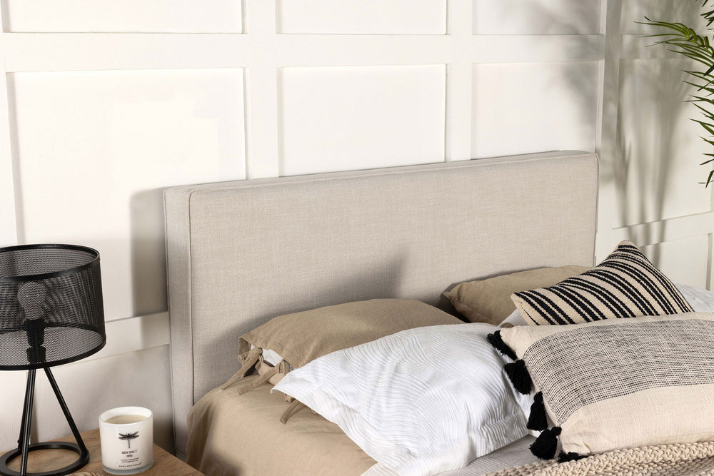 Kosmo - Upholstered King Panel Headboard - Sand