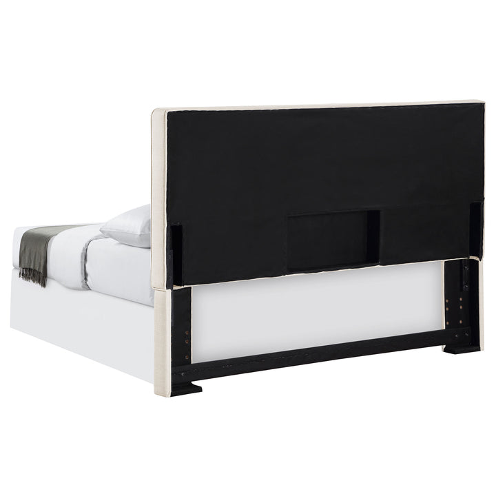 Kosmo - Upholstered King Panel Headboard - Sand