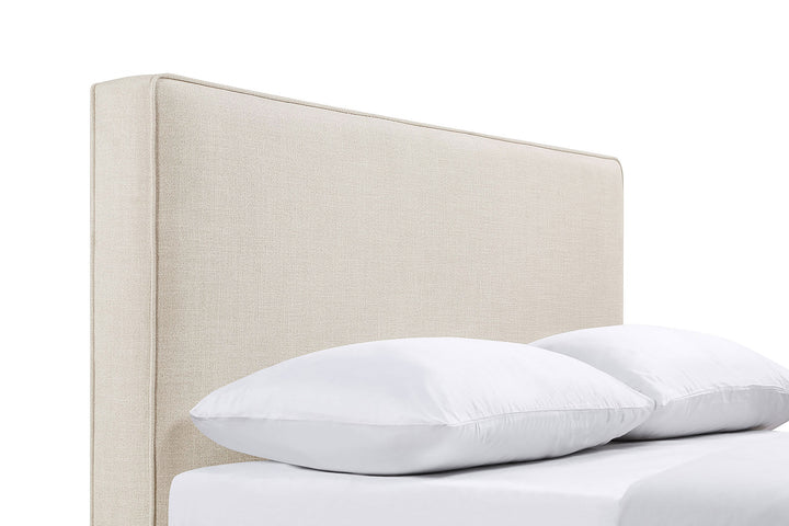 Kosmo - Upholstered King Panel Headboard - Sand