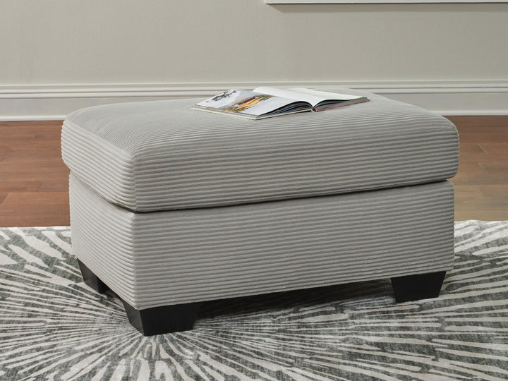 Greenbriar Ottoman - Gray (2)