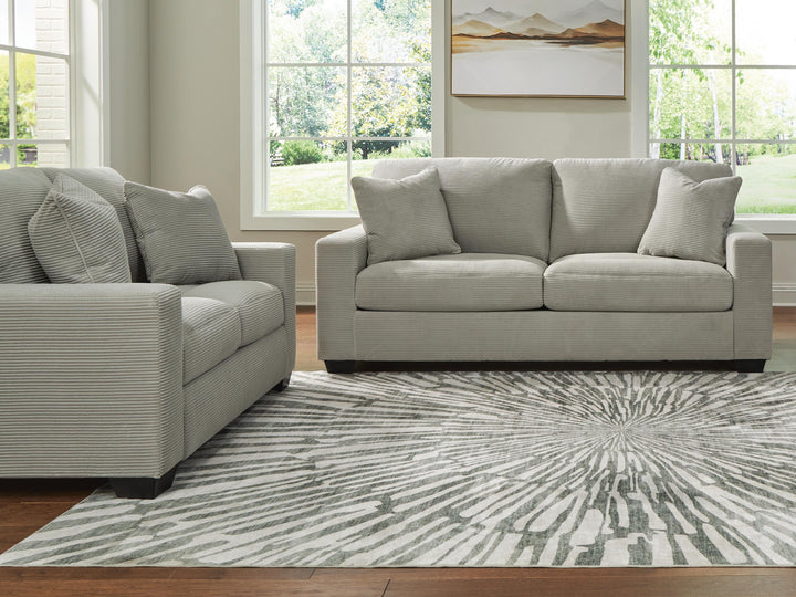 Greenbriar Sofa and Loveseat - Smoke (2)