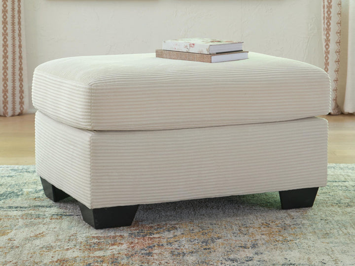 Greenbriar Ottoman - White (2)