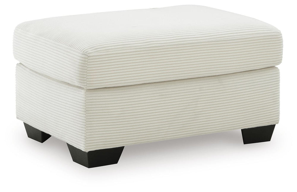 Greenbriar Ottoman - White (1)