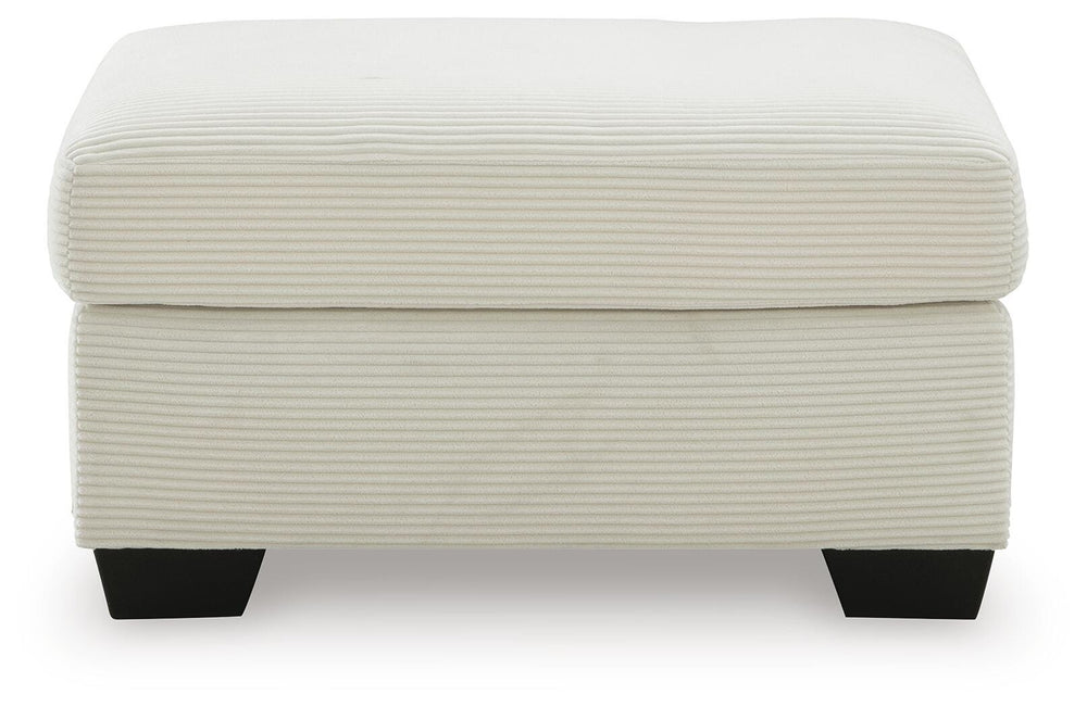 Greenbriar Ottoman - White (3)