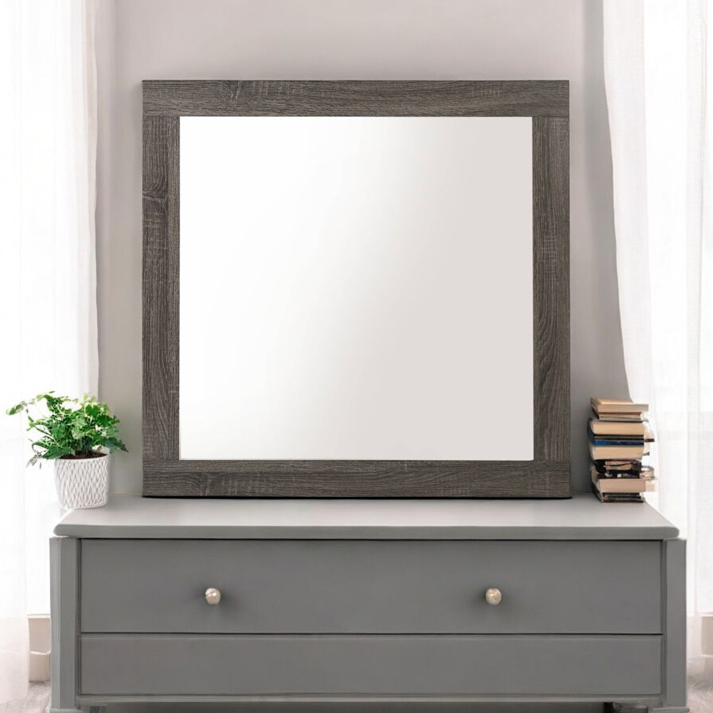 Avantika - Mirror - Rustic Gray Oak