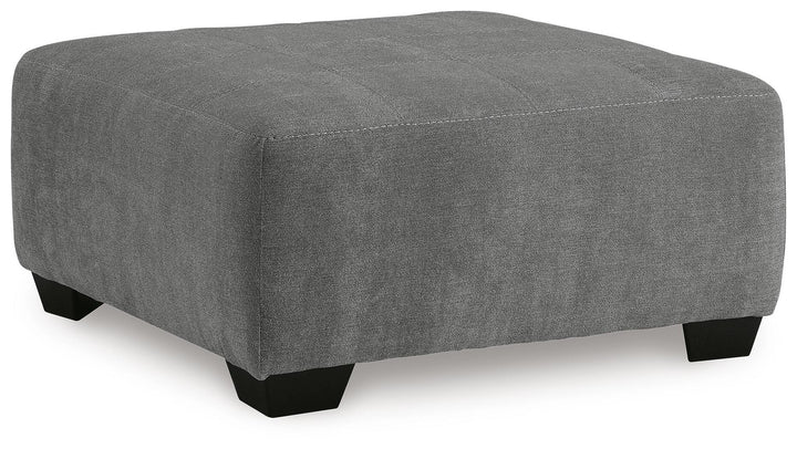 Birkdale Court Oversized Accent Ottoman - Gray (1)