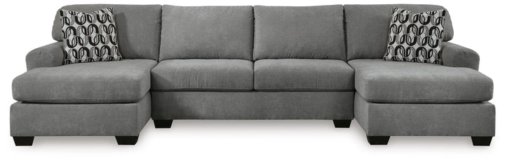 Birkdale Court 3-Piece Sectional - Dark Gray (1)