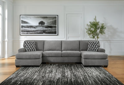 Birkdale Court 3-Piece Sectional - Dark Gray
