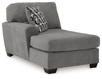 Birkdale Court Left-Arm Facing Corner Chaise - Gray - Gray