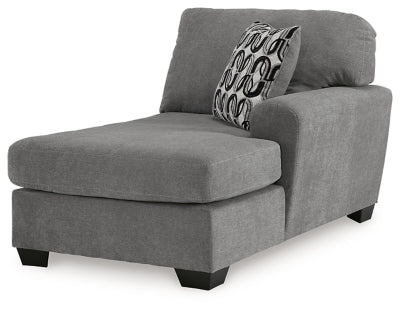 Birkdale Court Right-Arm Facing Corner Chaise - Gray