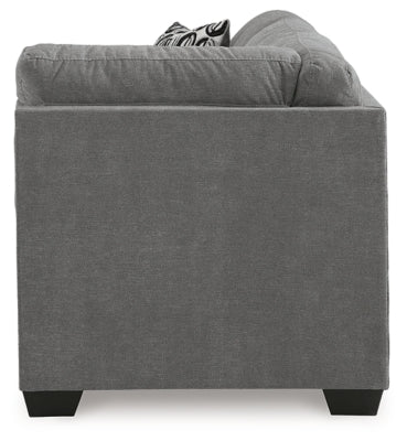 Birkdale Court Left-Arm Facing Sofa with Corner Wedge - Gray