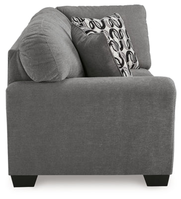 Birkdale Court Left-Arm Facing Sofa with Corner Wedge - Gray