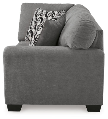 Birkdale Court Right-Arm Facing Sofa with Corner Wedge - Gray
