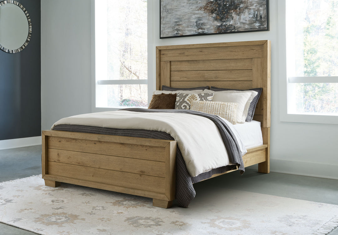 ashley-furniture-b841b2-galliden-panel-bed