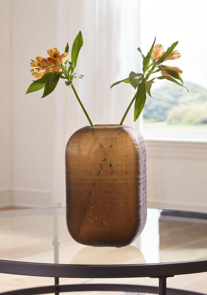 Capard - Vase - 11" - Brown