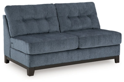 Maxon Place Armless Loveseat - Blue - Blue