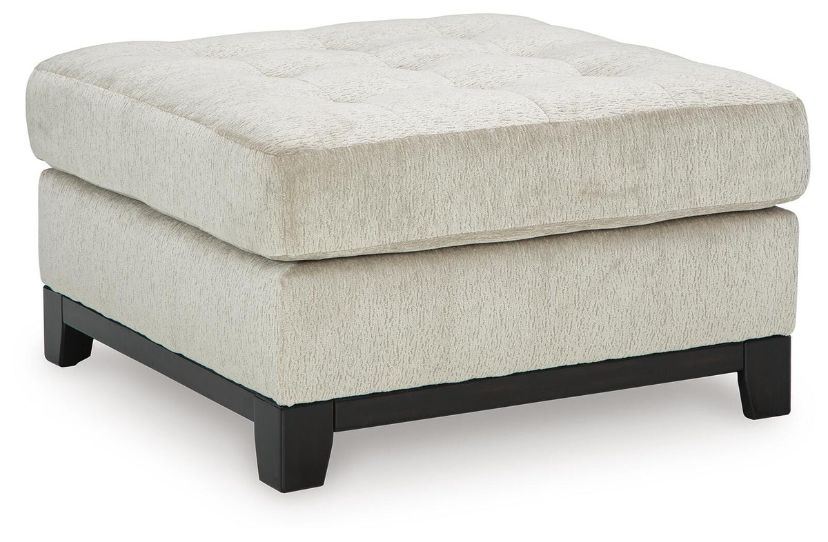 Maxon Place Oversized Accent Ottoman - Beige (1)