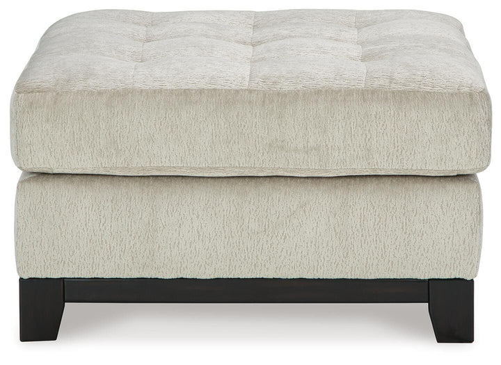 Maxon Place Oversized Accent Ottoman - Beige (3)
