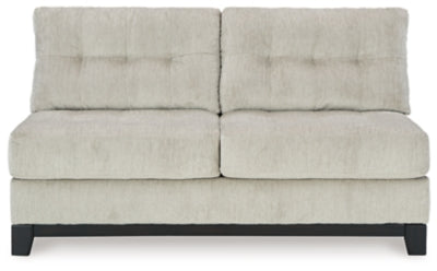 Maxon Place Armless Loveseat - Beige