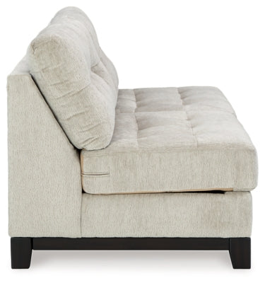 Maxon Place Armless Loveseat - Beige