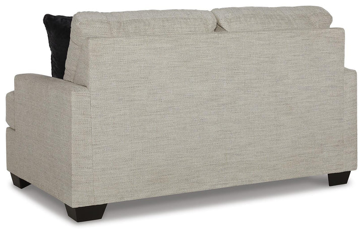 Vayda Loveseat - Pearl Silver (5)