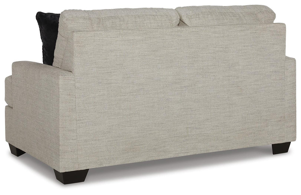 Vayda Loveseat - Pearl Silver (5)