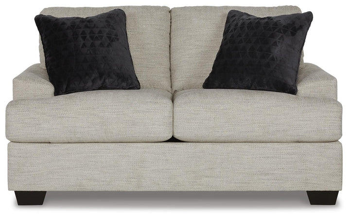 Vayda Loveseat - Pearl Silver (3)
