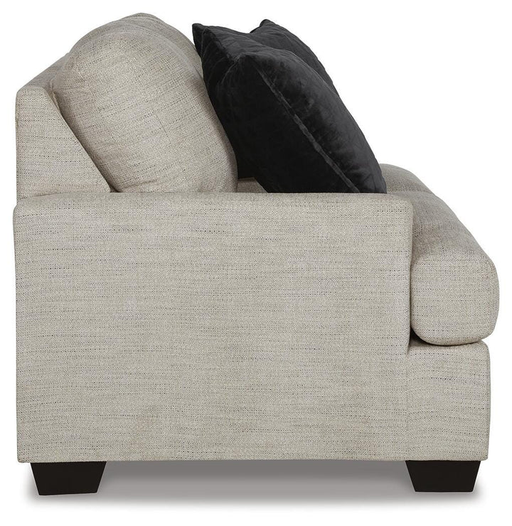Vayda Loveseat - Pearl Silver (4)