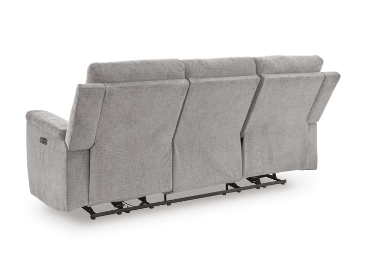 Barnsana Power Reclining Sofa - Pearl Silver (7)