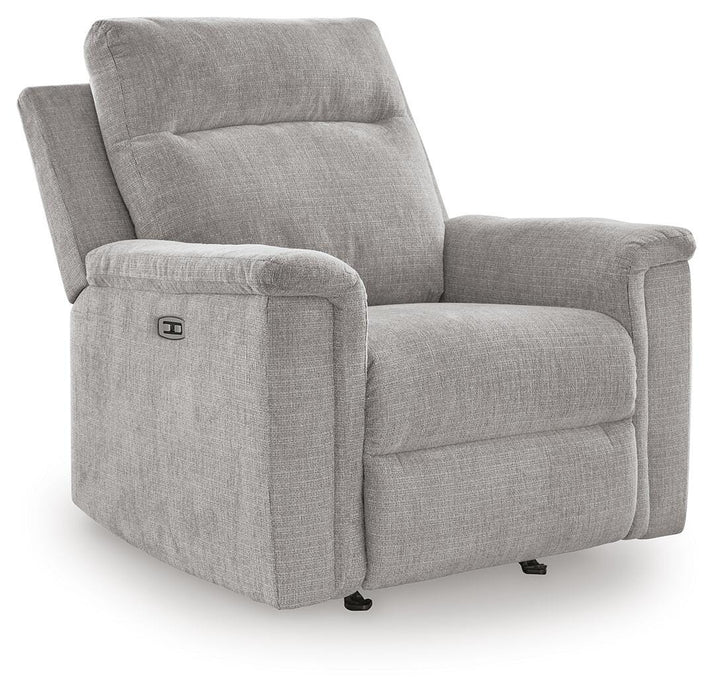 Barnsana Power Recliner - Pearl Silver (1)