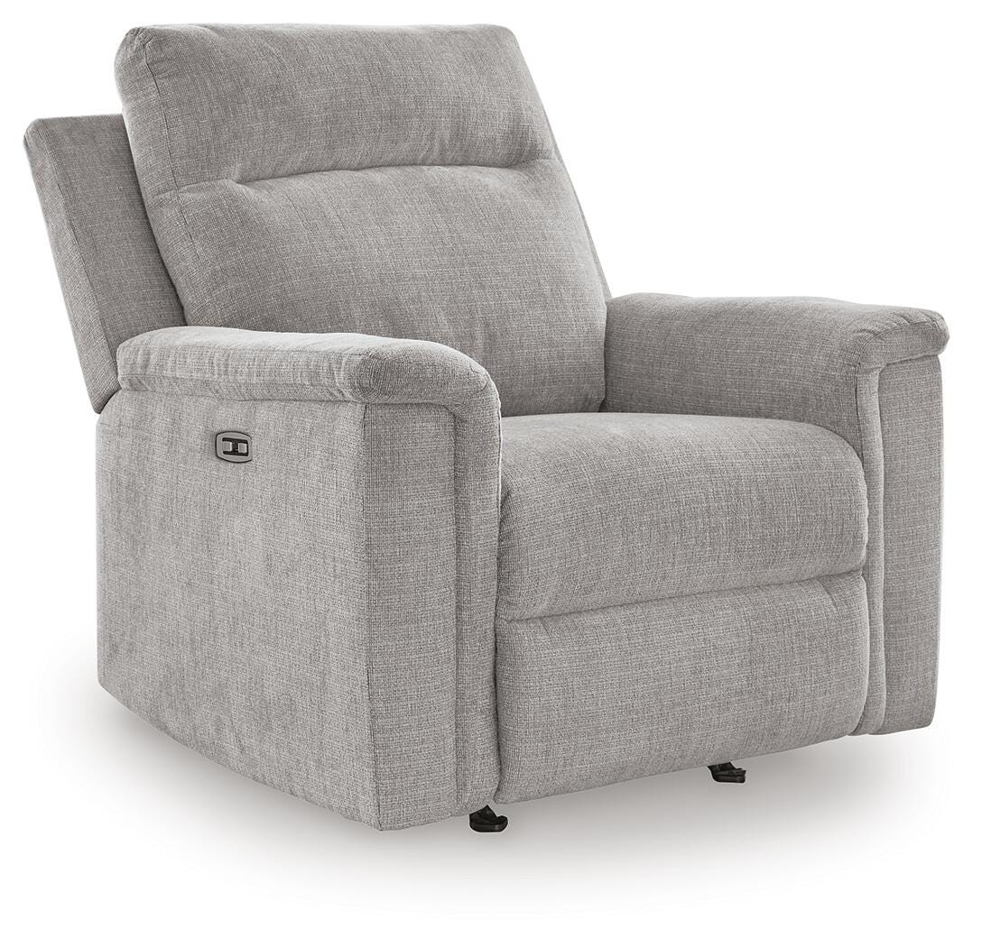 Barnsana Power Recliner - Pearl Silver (1)