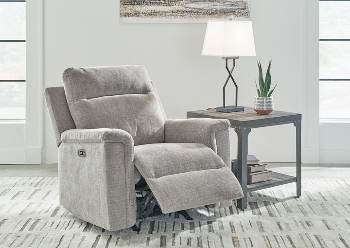 Barnsana Power Recliner - Pearl Silver (6)