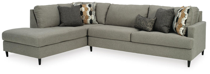Santasia 2-Piece Sectional with Chaise - Granite
